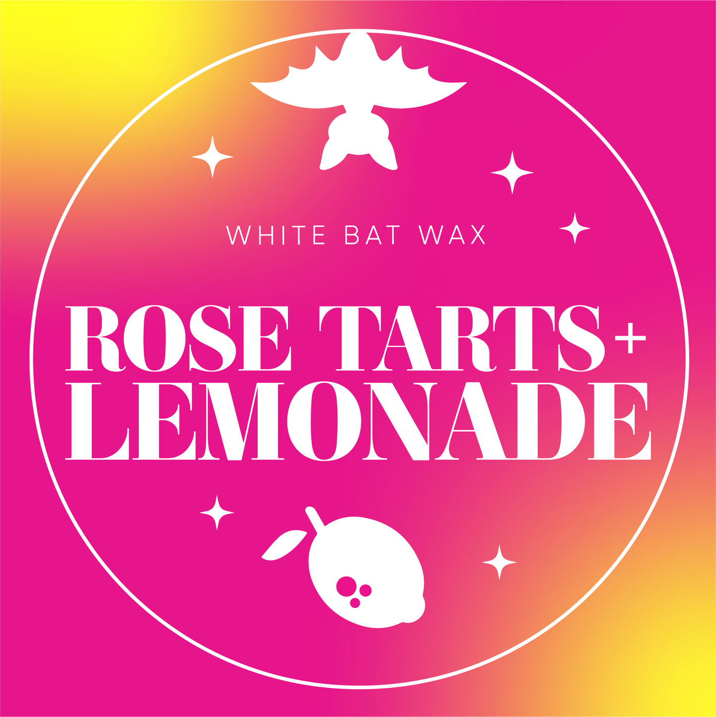 Rose Tarts + Lemonade Wax Melts