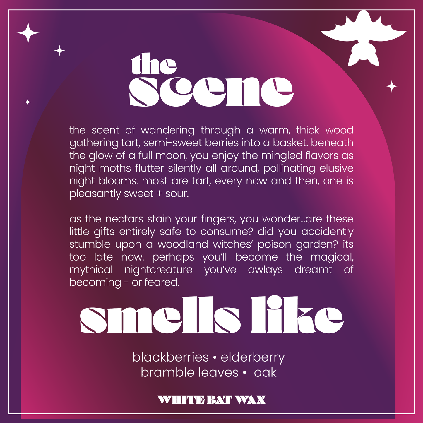 Feral Berry dark tart berry wax melts