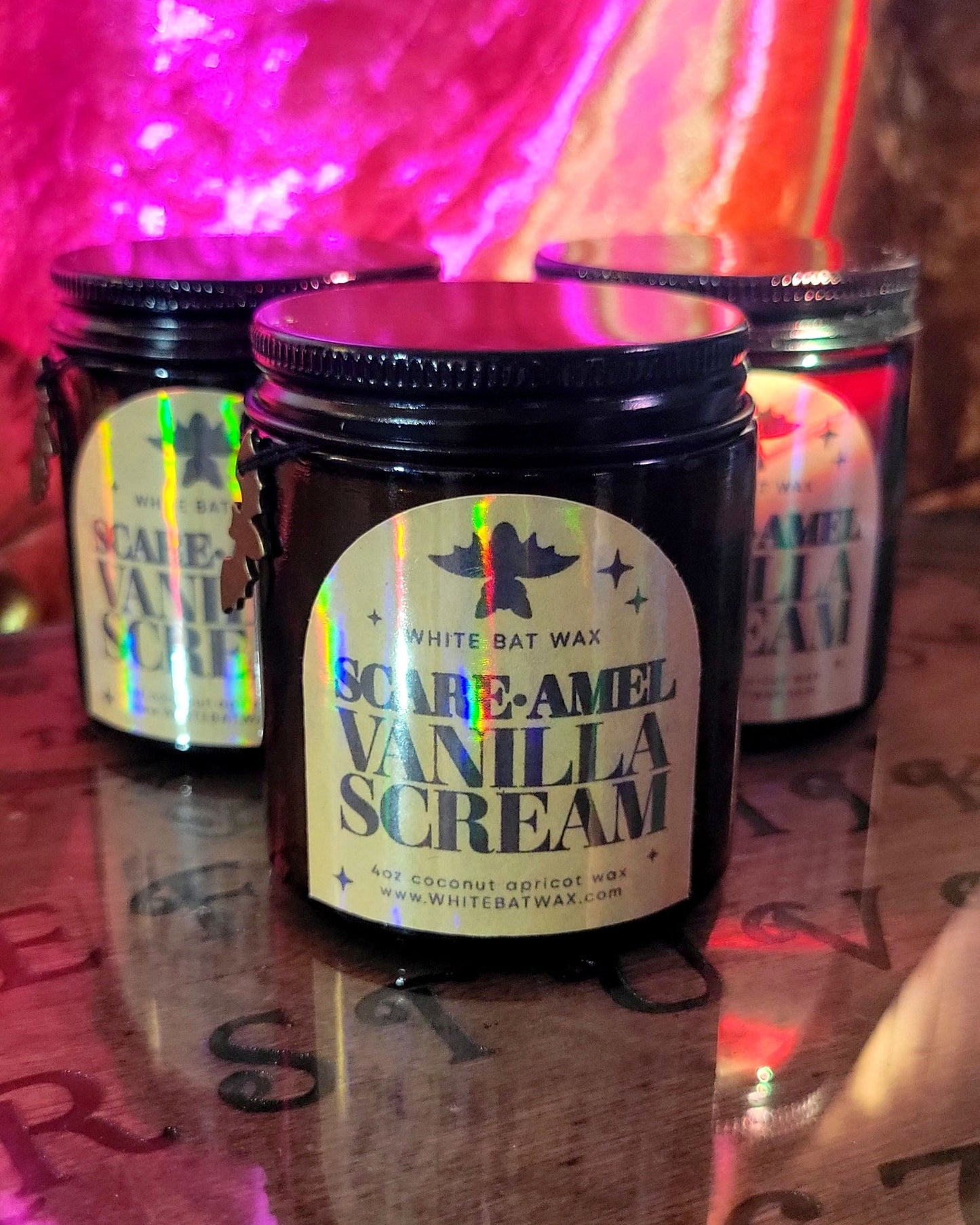 Cozy Gothic Caramel Vanilla Candle