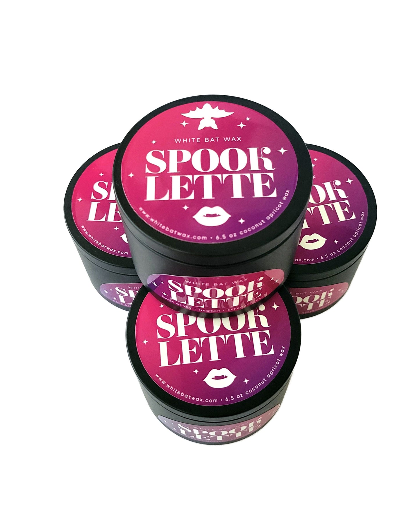 Spooklette goth girl candleSpooklette goth girl candle. Scent of a sweet, fizzy, sparling dark berry beverage.
